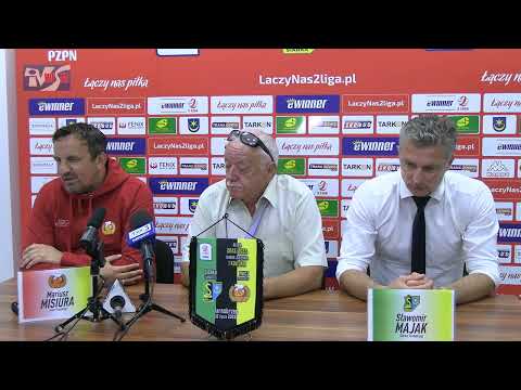 KONFERENCJA PRASOWA PO MECZU SIARKA ZNICZ 4:0 (2:0) - 16 lipca 2022 - 1. kolejka II liga