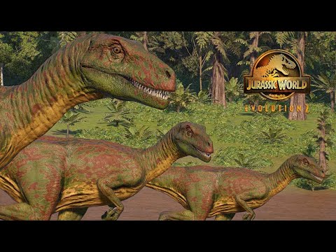 Cryolophosaurus VS Herrerasaurus - jurassic world evolution 2 Biosyn Expansion