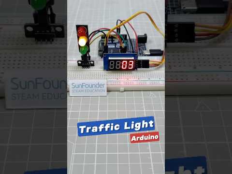 Arduino Traffic Light Tutorial — Perfect for Beginners! #arduino #arduinoproject
