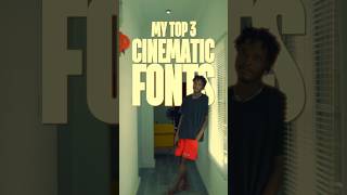 Download lagu Top 3 Cinematic Fonts For Your Film 🔥 #cinematic mp3