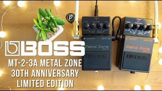Video thumbnail for Boss MT-2-3A Metal Zone Limited Edition 30th Anniversary by Pedal of the Day
