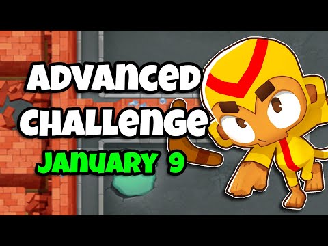 BTD6 Advanced Challenge | Hardest round ever | 09.01.2023