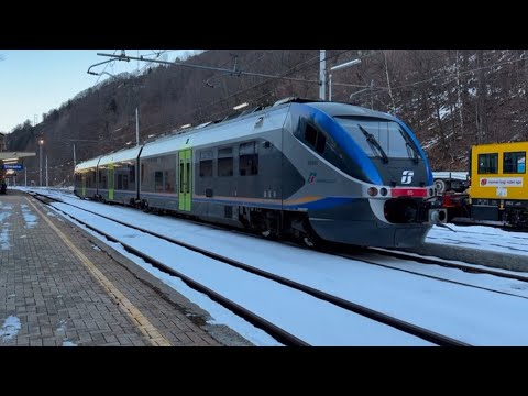 Partenza del Minuetto Diesel (MD 065) sul R22975 Limone - Tende