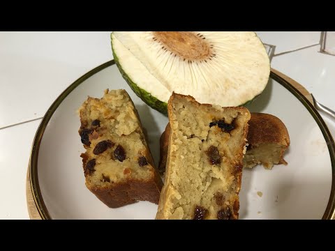 How To Bake Breadfruit Raisin Bread Jamaican style Soft Moist & Delicious !🇯🇲