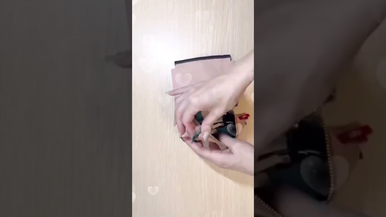 バニティっぽいポーチの簡単な作り方♡#いといとitoito #ハンドメイド #手作りポーチ #handmade #pouchmaking