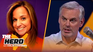 Broncos eyeing a QB, where Brock Bowers lands, Rams eyeing a trade into Top 10 | NFL | THE HERD