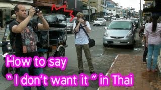Travel Thailand: How to say No to a taxi driver in Thailand