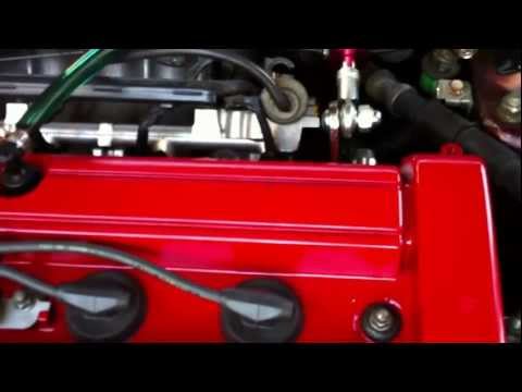 Integra B20 engine DAMPER!!  Really steady as you can see..