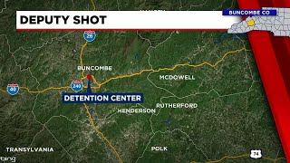 Buncombe Co. deputy shot outside detention facility