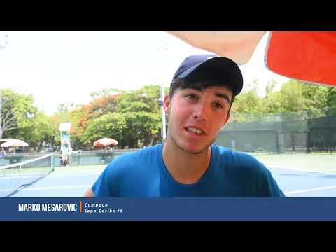 Marko MESAROVIC Campeón Copa Caribe J3 de Tenis