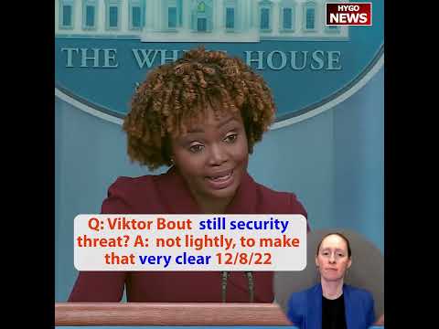 Q: Viktor Bout still security threat? A: not lightly, to make that very clear