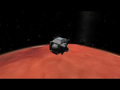 KSP Landing an orbiter probe on Duna