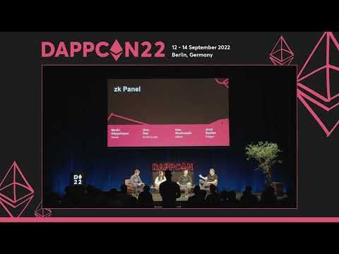 #DappCon22 : Day 3 - zK Panel, Martin Köppelmann, Uma Roy, Alex Gluchowski, Jordi Baylina