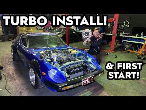 DATSUN 280ZX L28 TURBO INSTALL (L28E+T)