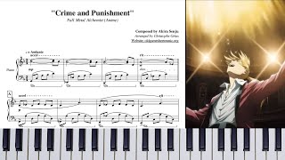 Full Metal Alchemist - Crime and Punishment | Piano 🎹 (Sheet Music)