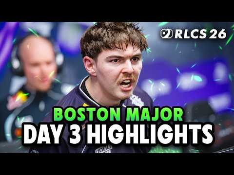*Highlights* RLCS BOSTON MAJOR 2026 INCREDIBLE QUARTERFINALS!? | Day 3 Highlights Playoffs