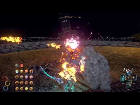 Outward Burning Man Boss (Chakram Hex Mage)