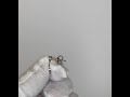 Серьги-пусеты (гвоздики) серебряные с перламутом (D4138OR0211 R72)