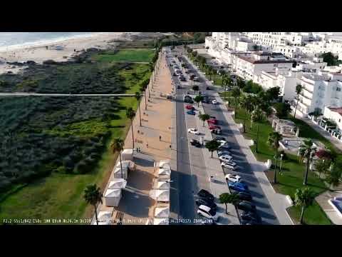 Conil de la Frontera (Andalusia) from above