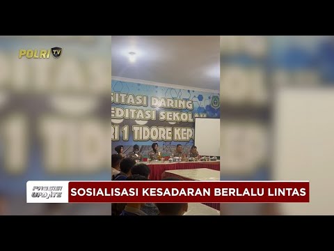 PRESISI UPDATE: SOSIALISASI KESADARAN BERLALU LINTAS DI KOTA TIDORE 20/02/2025 (16.00)