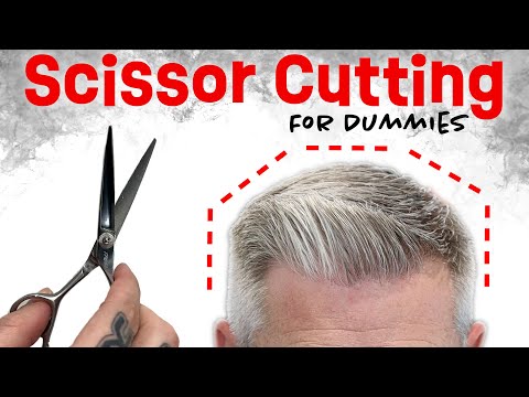 SHEAR CUTTING FOR BEGINNERS ✂️ Basic Scissor Techniques
