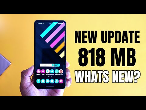 One UI 3.1.1 - New update received on Samsung Galaxy A 52 4g - New features added!