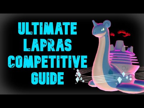 How To Use Lapras! VGC Competitive Lapras & Gmax Lapras Moveset Guide for Pokemon Sword & Shield