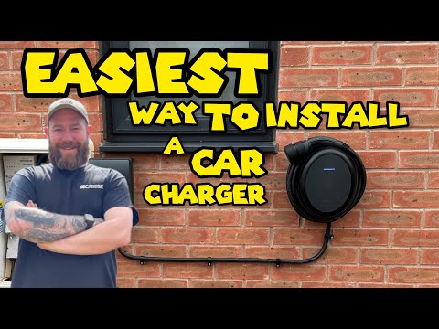 The EASIEST Way To Install A Car Charger - Electricians Life