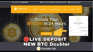 #BTCTRENDING #DOUBLER New BTC DOUBLER.BIZ site || Live Deposit || Payment Proofs