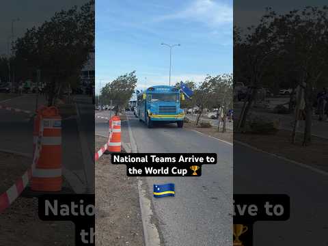 Teams Arrive to the World Cup!