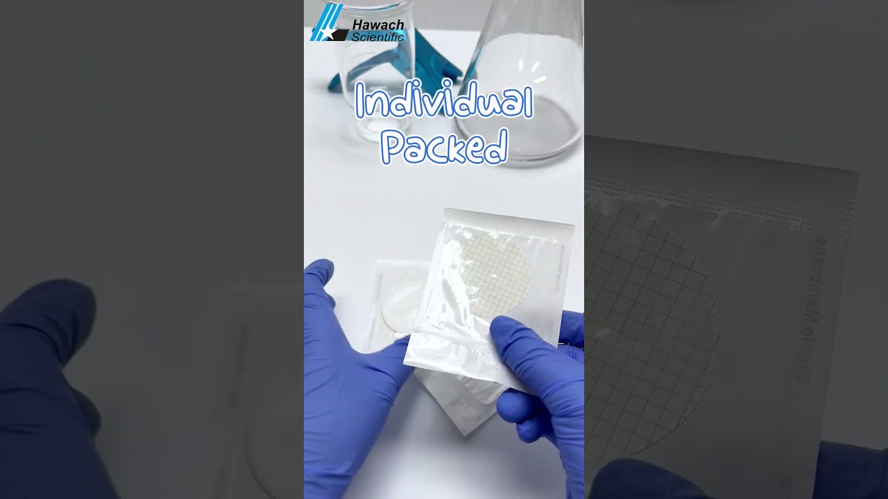 MCE Gridded Membrane Filter#MCEMembrane #LabEssential #CellCulture#hawach #science #medical #factory