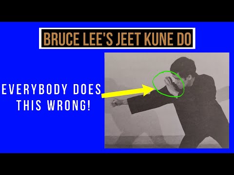 Rear Hand Cover Mistakes - Bruce Lee's Martial Art Jeet Kune Do
