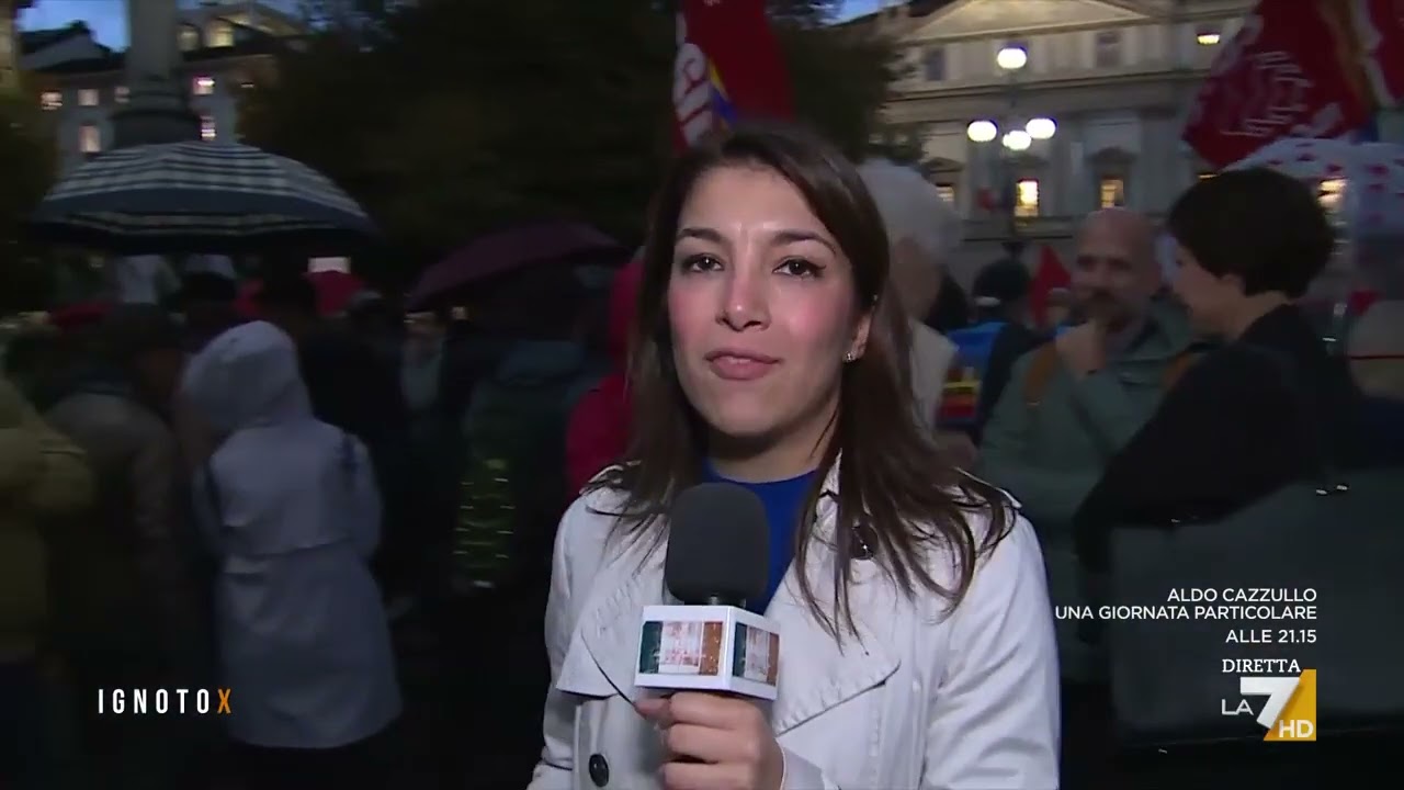 Milano, il presidio della CGIL: “No alla violenza, sì alla Costituzione”. L'apprensione ...