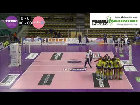 PLAY OFF Gara1 - MyCicero Volley Pesaro VS Delta Informatica Trentino