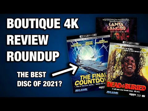 A CONTENDER FOR BEST 4K DISC? | BOUTIQUE 4K BLU-RAY ROUNDUP