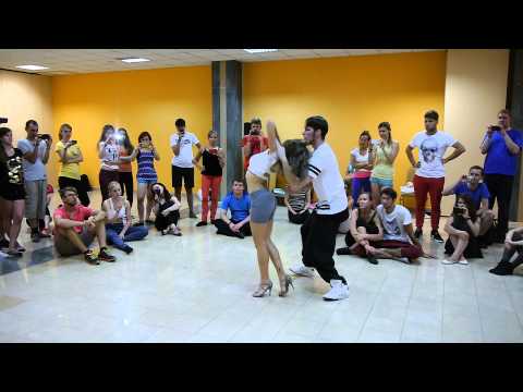 Bruno Galhardo & Eglantine Oliveira Last Brazilian Zouk Demo 1, Warsaw Bachaturo, Aug 15