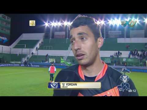 ENTREVISTA YORDAN | Banfield 0 Vs Velez 0 | Transicion 2016 | Fecha 15