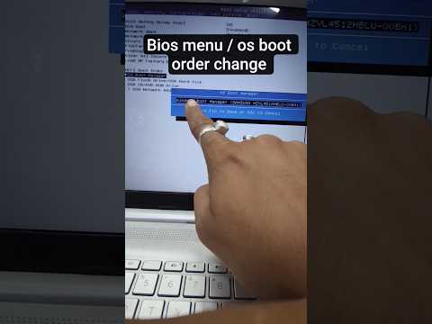 HP laptop BIOS MENU / OS BOOT ORDER CHANGE #likeandsubscribe #hplaptop @YouTube #techfixne