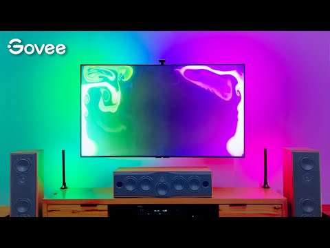 📣 #GoveeEnvisual T2 - The BEST TV BACKLIGHT! GOVEE TV LED Backlight (better than HDMI) Home Theater