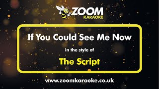 The Script - If You Could See Me Now - Karaoke Version from Zoom Karaoke
