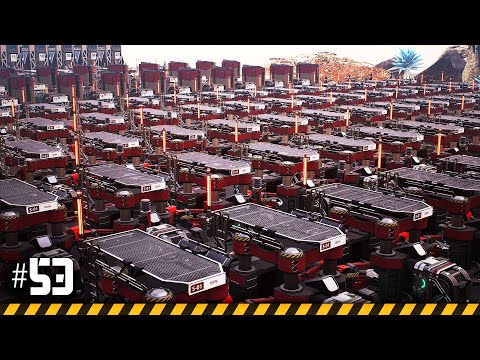 SO. MANY. MACHINES! - Let's Play SATISFACTORY Update 7 - Ep.53