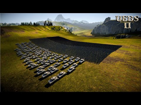 CAN 10,100 WW2 TROOPS PROTECT 10,000 MONGOL GENERALS vs 4,000,000 EVILS? | Battle Simulator 2 UEBS 2
