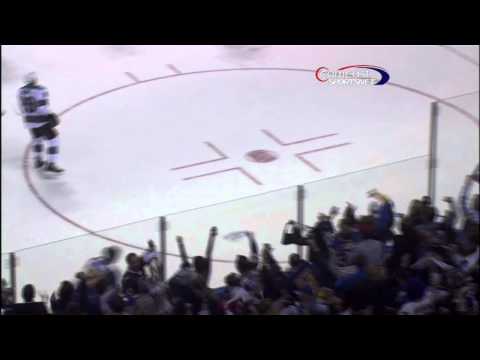 David Perron goal. St. Louis Blues vs SJ Sharks 4/21/12 NHL Hockey