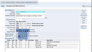 Skyward Adding Assignment