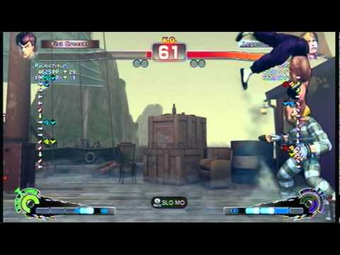 konpei08 (Cody) vs Ryukichikun (Fei)