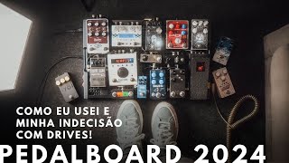 PEDALBOARD 2024 - Como usei meu Pedalboard esse ano! ~ REVIEW