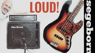 Video thumbnail for Fender Jazz Bass and Big Block at FULL VOLUME for that VINTAGE hard rock tone! by Johan Segeborn