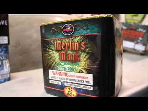 Enigma Fireworks - Merlin's Magic - 200 Gram