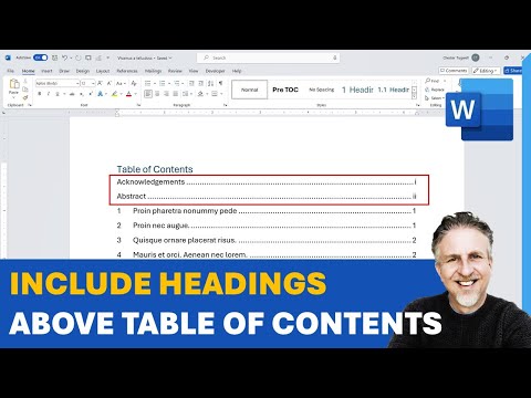 Creating an Index in Microsoft Word