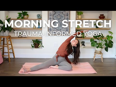 12-Minute Trauma-Informed Morning Yoga | Gentle Full-Body Flow to Ground and Regulate
